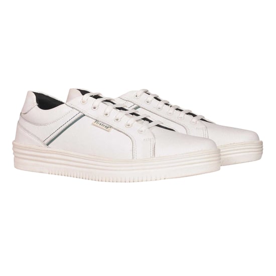 Firetrap - "Wolf" Sneaker für Herren, Leder, gepolstert (Weiß) - Image 1