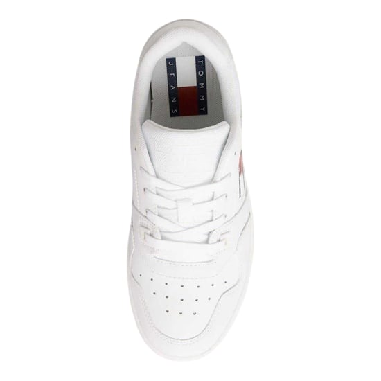 Tommy Jeans - Retro Sneaker für Damen, Leder (Weiß) - Image 4
