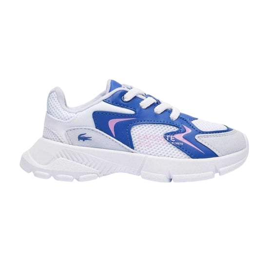 Lacoste - "L003 Neo" Sneaker für Kinder, Wildleder, Grob flach (Hellblau) - Image 1