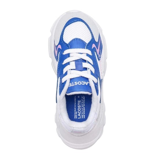 Lacoste - "L003 Neo" Sneaker für Kinder, Wildleder, Grob flach (Hellblau) - Image 3