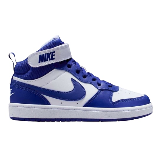 Nike - "Court Borough" High Top Turnschuhe für Jungen, Hoch geschnitten, Flach (Weiß/Blau) - Image 1
