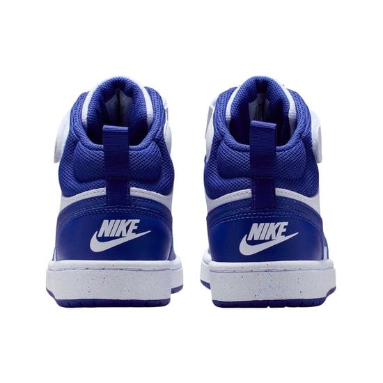 Nike - "Court Borough" High Top Turnschuhe für Jungen, Hoch geschnitten, Flach (Weiß/Blau) - Image 2