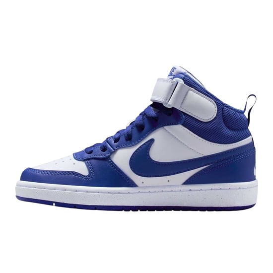 Nike - "Court Borough" High Top Turnschuhe für Jungen, Hoch geschnitten, Flach (Weiß/Blau) - Image 3