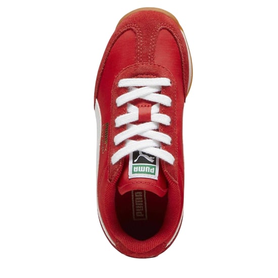 Puma - "Easy Rider" Vintage Sneaker für Kinder, Wildleder (Rot/Weiß) - Image 3
