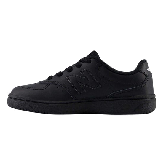 New Balance - "480" Sneaker für Kinder, Leder, Flach (Dreifaches Schwarz) - Image 2