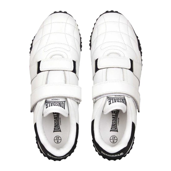 Lonsdale - "Fulham" Sneaker für Herren, Leder (Weiß/Marine) - Image 4
