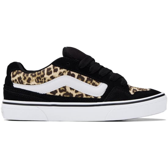 Vans - "Caldrone" Sneaker für Damen, Wildleder (Schwarz/Leopard) - Image 1