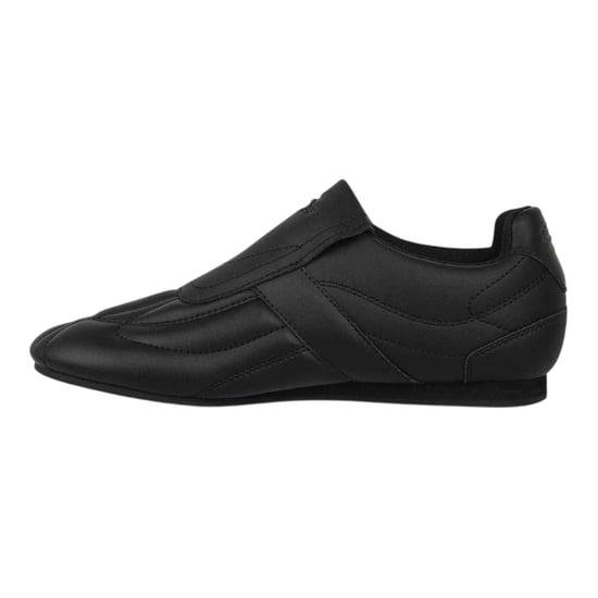Slazenger - "Warrior" Sneaker für Kinder, Leder, Flach (Schwarz/Holzkohle) - Image 3