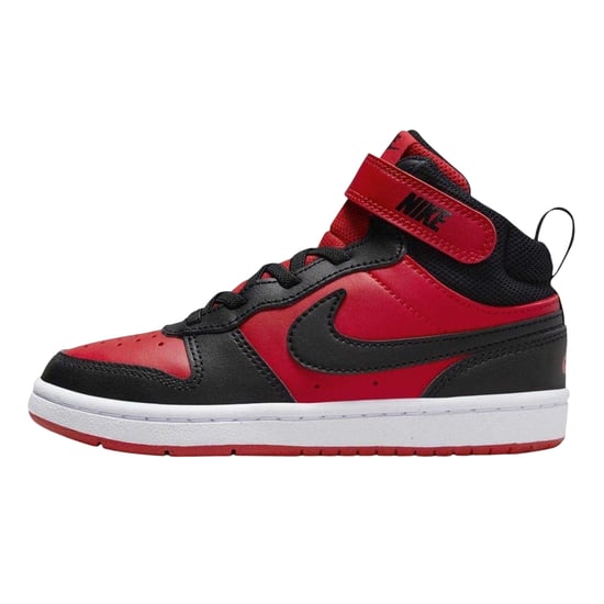 Nike - "Court Borough" High Top Turnschuhe für Jungen (Rot/Schwarz) - Image 2