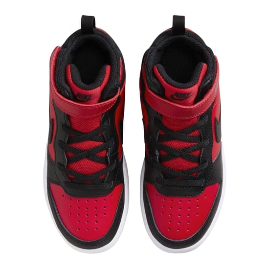 Nike - "Court Borough" High Top Turnschuhe für Jungen (Rot/Schwarz) - Image 3