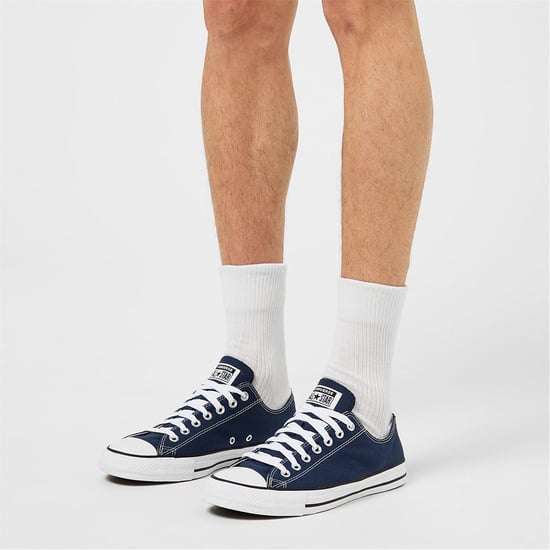 Converse - "Ox" Logo Sneaker für Herren, Canvas (Marine) - Image 2