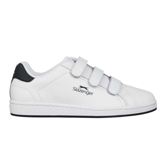 Slazenger - Sneaker für Herren, 3 Klettverschlussriemen (Weiß/Marine) - Image 1
