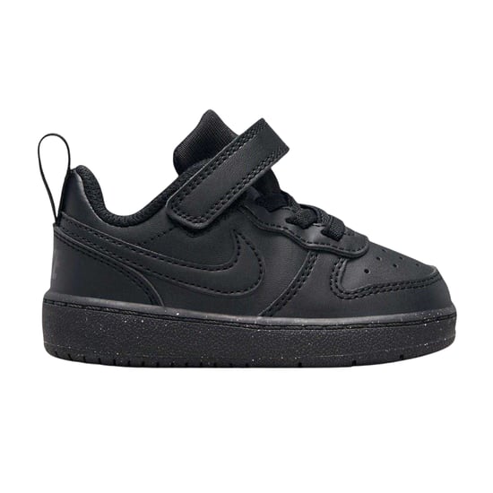 Nike - "Court Borough" Sneaker für Kinder, Leder (Schwarz) - Image 1