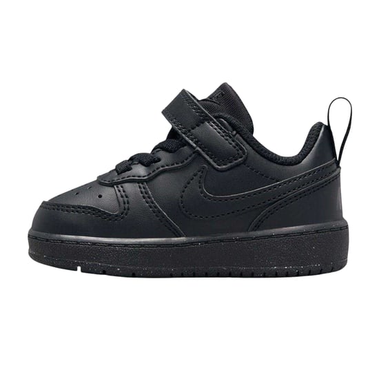 Nike - "Court Borough" Sneaker für Kinder, Leder (Schwarz) - Image 3