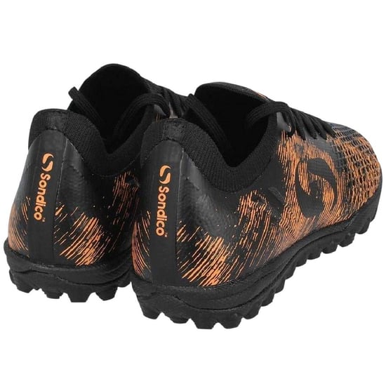 Sondico - "Blaze" Kunstrasen Turnschuhe für Kinder (Schwarz/Orange) - Image 2