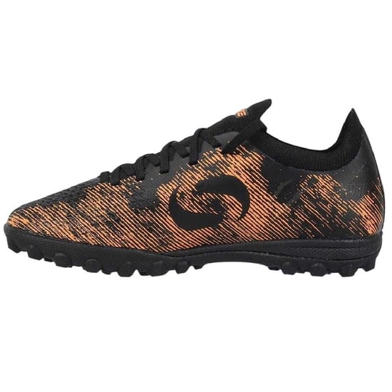 Sondico - "Blaze" Kunstrasen Turnschuhe für Kinder (Schwarz/Orange) - Image 3