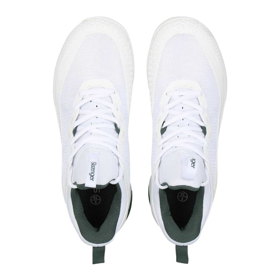Slazenger - "AC" Tennisschuhe für Damen, Netzmaterial (Weiß/Grün) - Image 3