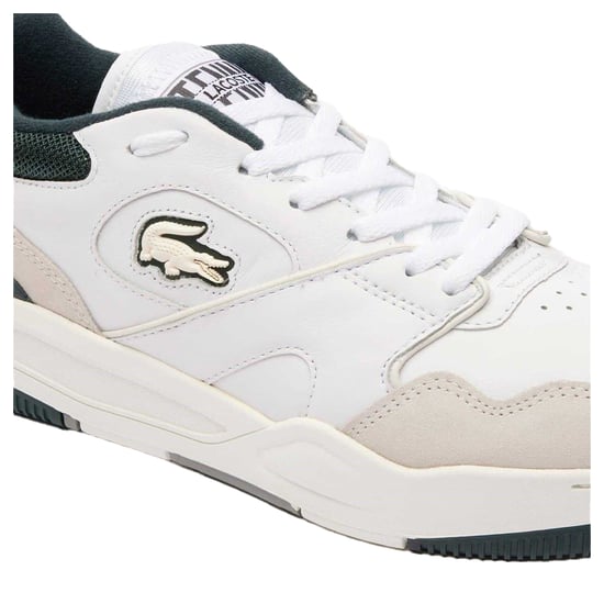 Lacoste - "Lineshot" Sneaker für Herren, Leder, Nicht abzeichnend (Weiß) - Image 6