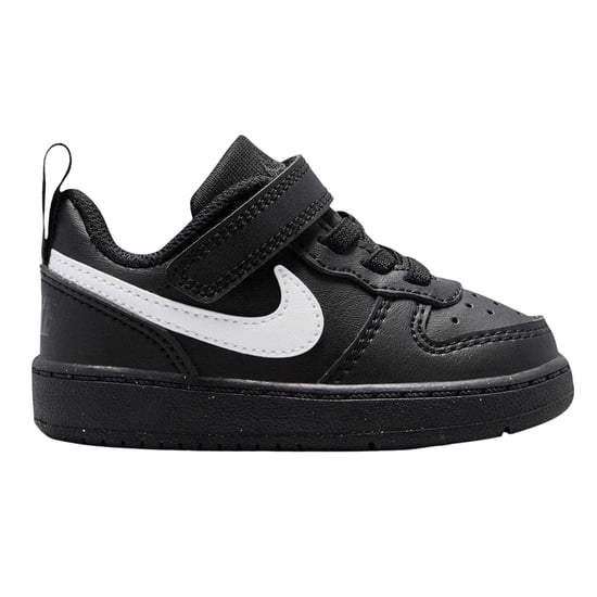 Nike - "Court Borough" Sneaker für Kinder, Leder (Schwarz/Weiß) - Image 1