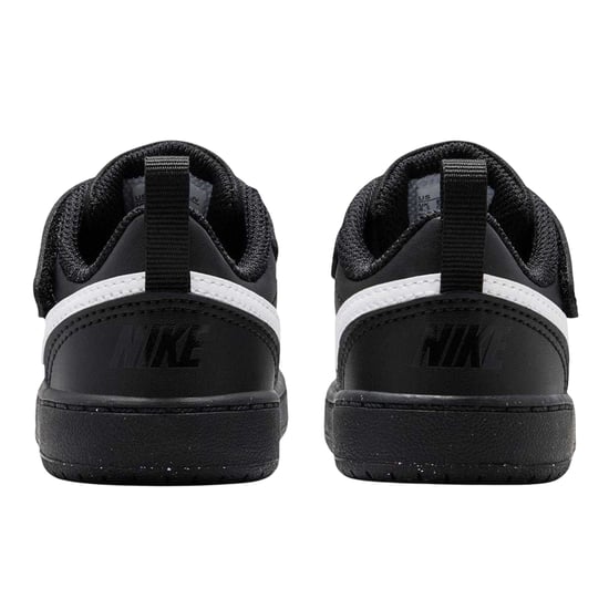 Nike - "Court Borough" Sneaker für Kinder, Leder (Schwarz/Weiß) - Image 2
