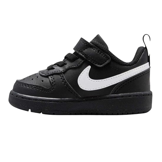 Nike - "Court Borough" Sneaker für Kinder, Leder (Schwarz/Weiß) - Image 3