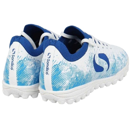 Sondico - "Blaze" Kunstrasen Turnschuhe für Kinder (Weiß/Blau) - Image 2