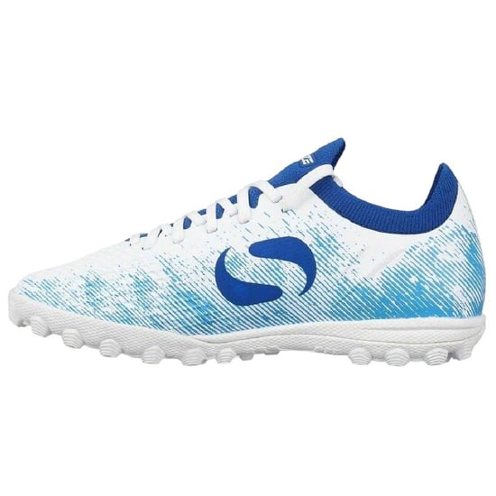 Sondico - "Blaze" Kunstrasen Turnschuhe für Kinder (Weiß/Blau) - Image 3