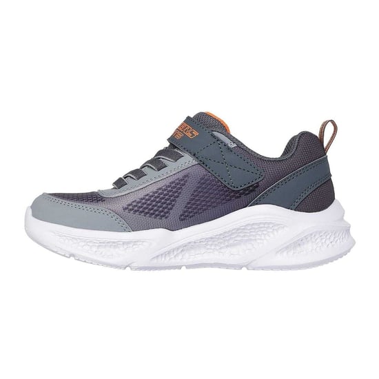 Skechers - "S Lights" Sneaker für Jungen, Runder Zeh (Grau/Orange) - Image 2