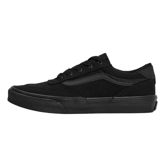 Vans - "Brooklyn" Sneaker für Kinder, Canvas, Plattform-Absatz (Schwarz) - Image 2
