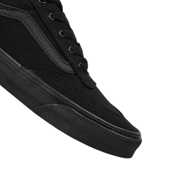 Vans - "Brooklyn" Sneaker für Kinder, Canvas, Plattform-Absatz (Schwarz) - Image 3