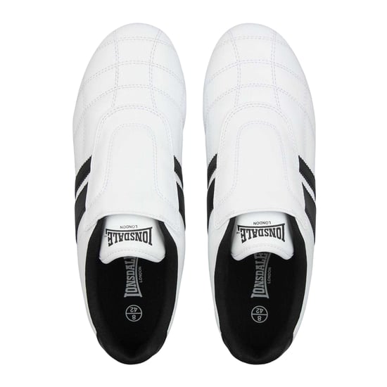Lonsdale - "Brent" Sneaker für Herren, Leder, Zum Anschlüpfen (Weiß) - Image 3