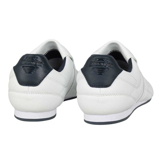 Slazenger - "Warrior" Sneaker für Kinder, Leder, Flach (Weiß/Marine) - Image 2