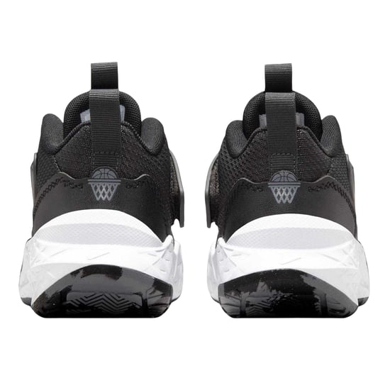 Nike - "Team Hustle D" Sneaker für Kinder (Schwarz/Weiß) - Image 2