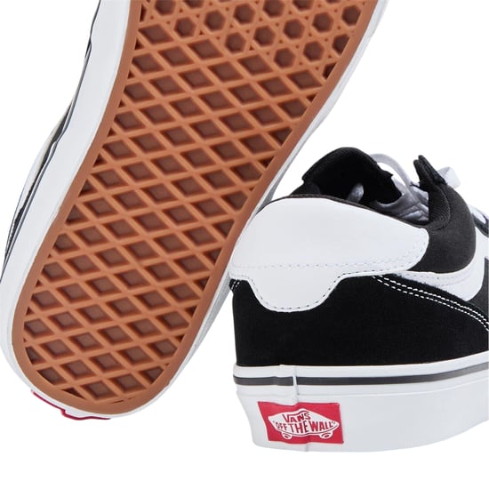 Vans - "Brooklyn" Schuhe für Damen, Wildleder-Besatz (Schwarz/Weiß) - Image 4
