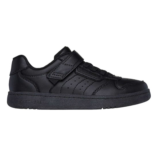 Skechers - "Q Street" Sneaker für Kinder, Leder (Schwarz) - Image 1