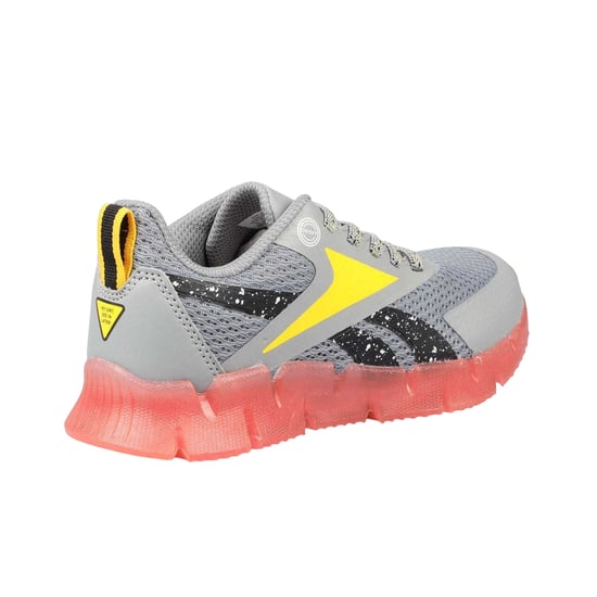Reebok - "Zig N Glow" Sneaker für Kinder, Blinkende Lichter (Grau) - Image 2