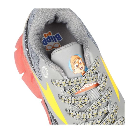 Reebok - "Zig N Glow" Sneaker für Kinder, Blinkende Lichter (Grau) - Image 4