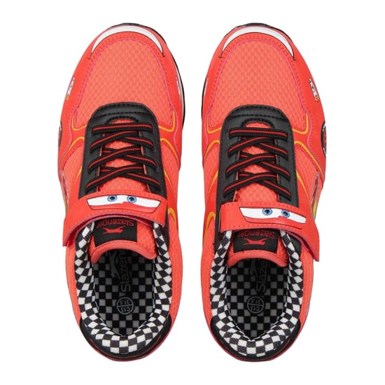 Slazenger - Autos Sneaker für Kinder, Leder (Rot) - Image 3