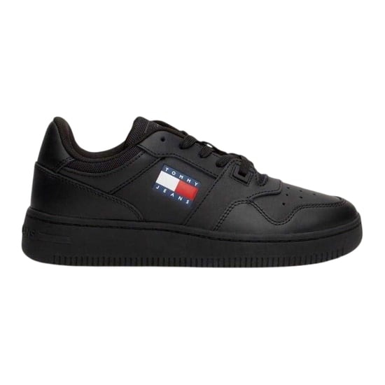 Tommy Jeans - Retro Sneaker für Damen, Leder (Schwarz) - Image 1