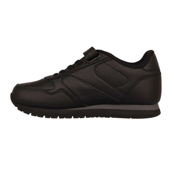 Slazenger - "Classic" Sneaker für Kinder, Beschichtetes Leder, Klettverschluss (Schwarz) - Image 3