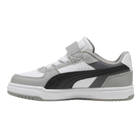 Puma - "Caven 2.0" Logo Sneaker für Kinder (Grau/Schwarz) - Image 2