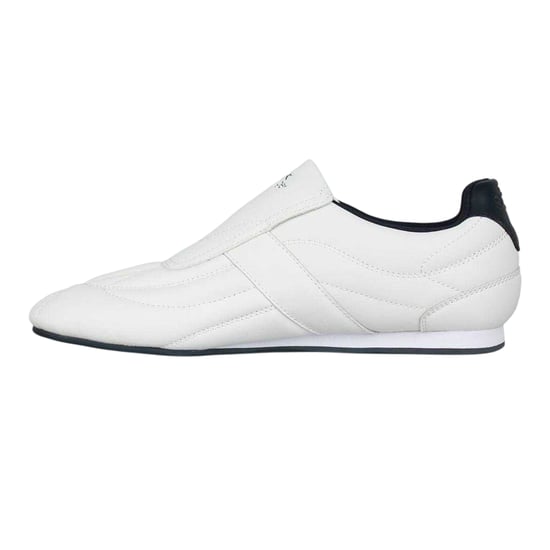 Slazenger - "Warrior" Sneaker für Herren, Leder, Zum Anschlüpfen (Weiß/Marine) - Image 3