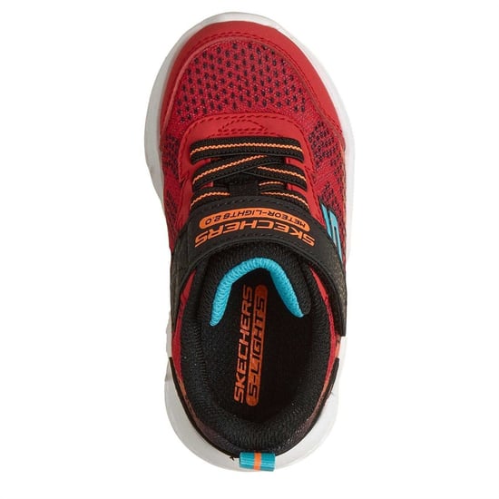 Skechers - "Meteor" Sneaker für Jungen, Aufleuchtend (Rot/Schwarz) - Image 3