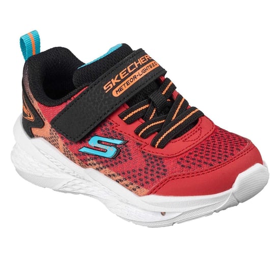 Skechers - "Meteor" Sneaker für Jungen, Aufleuchtend (Rot/Schwarz) - Image 5