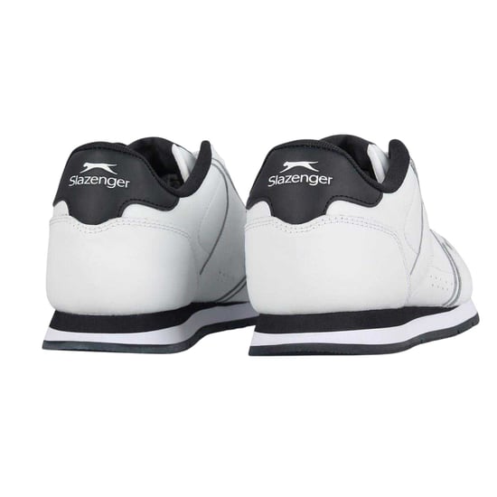 Slazenger - Klassisch Sneaker für Herren, Beschichtetes Leder (Weiß/Marine) - Image 2