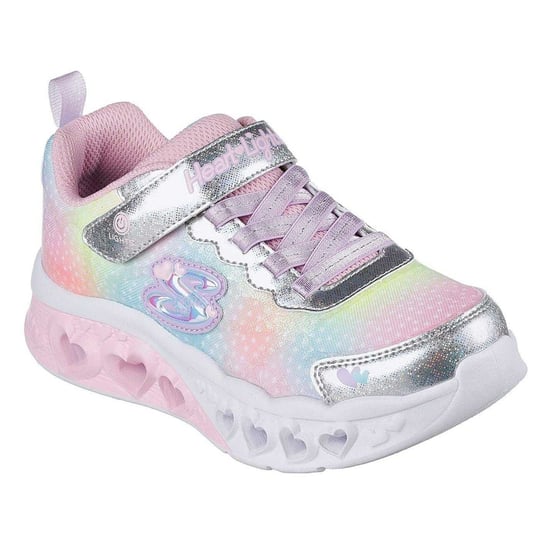 Skechers - "Flutter Heart" Sneaker für Mädchen, Aufleuchtend, Flach (Bunt) - Image 1