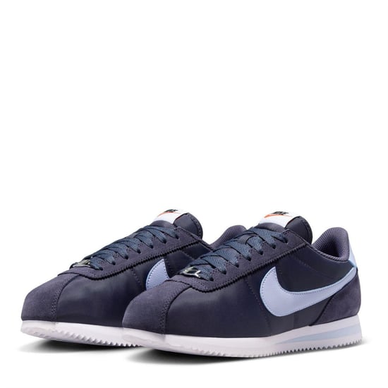 Nike - "Cortez" Sneaker für Damen, Wildleder (Marine/Weiß) - Image 3