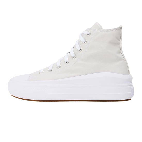 Converse - "Chuck Taylor" High Top Turnschuhe für Damen, Canvas, Plattform-Absatz (Grau) - Image 2