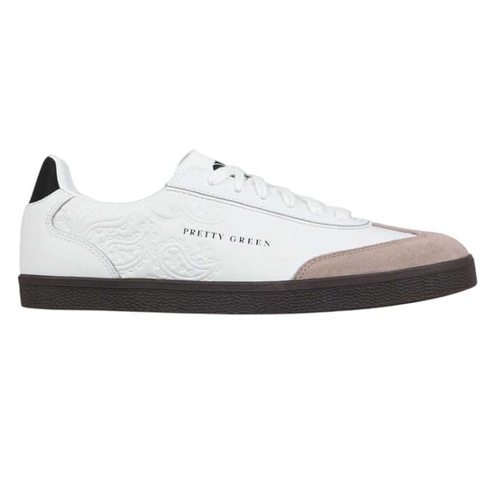 Pretty Green - "Moorgate" Sneaker für Herren, Leder (Weiß) - Image 1