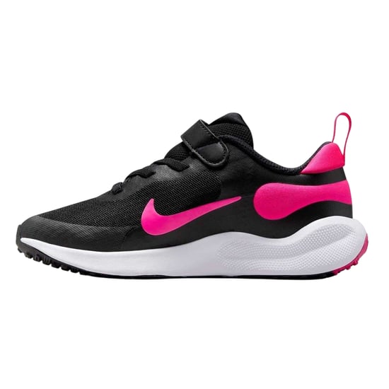 Nike - "Revolution 7" Swoosh Sneaker für Kinder (Schwarz/Pink) - Image 3